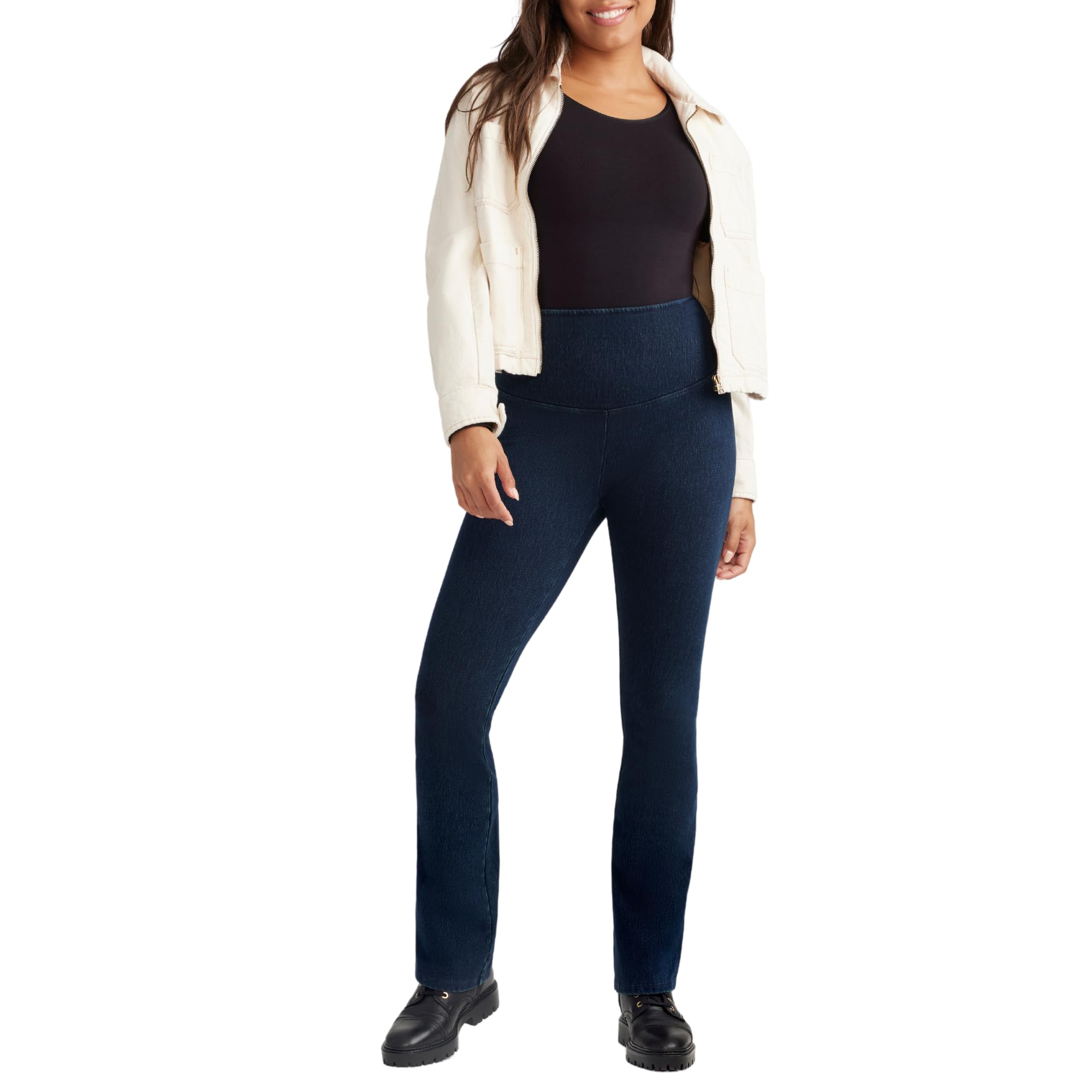 Yummie Women's Denim Boot Cut Shaping Leggings - Image 5