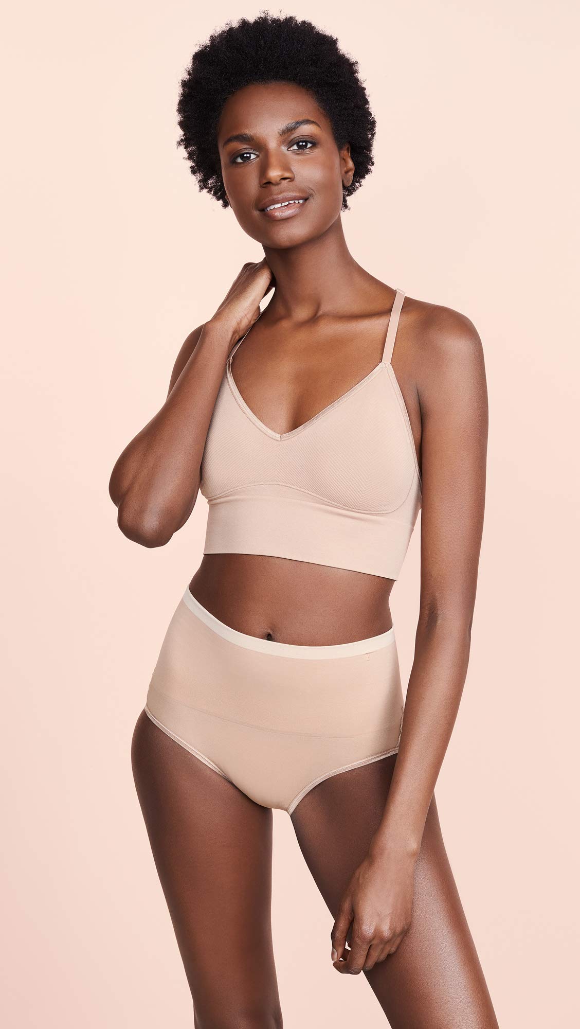 Yummie womens Ultralight Seamless Lace Insert Shapewear Brief - Image 4